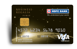 Business Regalia First Credit Card  Eligibility